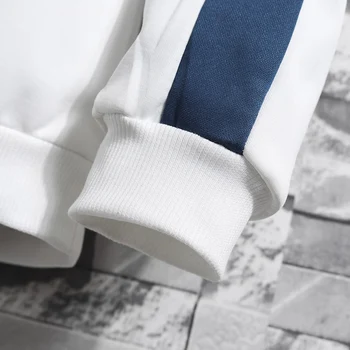Pánske Mikiny Mužov 2020 Zimné Japonské Streetwear Zips Bežné Mikiny Muž Solid Farba Čierna Mikina s Kapucňou, Pre Mužov