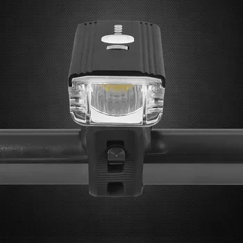 300 Lumen Baterka pre cyklistov Smart Svetlo na Bicykel Horn USB Spoplatnené MTB Predné Lampy, jazda na Bicykli Svetlometu Bike Príslušenstvo