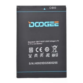 Originálne batérie pre DOOGEE DG580 smartphone 2500mAh zálohy Li-ion batéria pre DOOGEE KISSME DG580