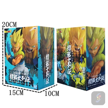 10 cm-17 cm BANDAI Dragon Ball Gogeta Gotenks Akcie PVC Zber Model Hračka Anime Obrázok Hračky Pre Deti