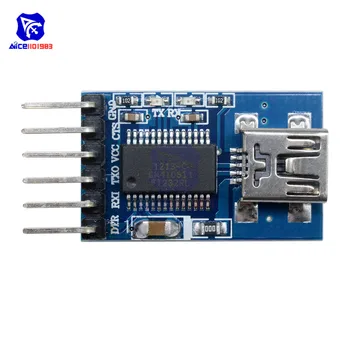 Diymore FTDI FT232RL USB TTL Sériový Adaptér Modul pre Arduino Mini USB Port 3,3 V 5.5 V