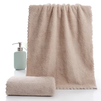 35×75 cm nového domácnosti, textilné coral fleece uterák dospelých mäkké absorpčného mikrovlákna pribrala textílie pre domácnosť kúpeľňa uterák