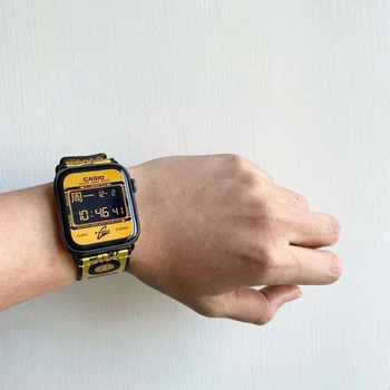 Popruh pre apple hodinky kapela 44 mm 40 mm iwatch 38mm 42mm smart watchband Módne Ručne tkaný Náramok applewatch series 5 4 3 SE 6