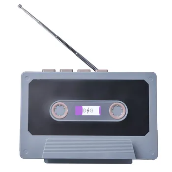 Vintage Prenosné Dobíjacie Vonkajšie Bezdrôtové Bluetooth Hudby Reproduktor Podpora FM Telefón Majiteľa Reproduktor Basy Box