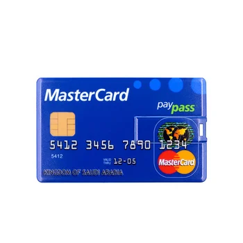Usb Flash Master HSBC Kreditnej Karty Pamäťovú Kartu Flash, 512 gb diskom kl ' úč Reálne možnosti Flash Stick 128G 256G Pero Disk Usb kľúč
