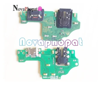Novaphopat Nabíjačku Rada Pre Huawei Y9 2019 USB Dock Nabíjací Port pre Mikrofón Mic Slúchadlá Flex Kábel