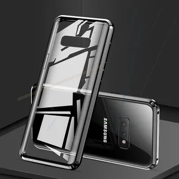 S8 Hliníkový Rám Magnet Ochranný Kryt Pre Samsung Galaxy S8plus Kovový Nárazník obal pre Samsung Galaxy S9 S9plus Nárazníka Prípade