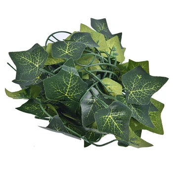 HanHanging Umelé Zelenej Listovej Garland Rastliny Ivy Viniča Lístie Plastové Falošné Rastlín Strana Dodávky