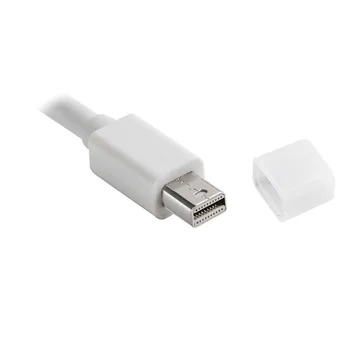 Larryjoe 100ks/Množstvo 3 v 1 Mini DP DisplayPort-HDMI/DVI/VGA Displej Port, Kábel usb Adapter pre Apple MacBook Pro