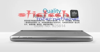 Dhl alebo ems 100ks Ultra Tenký Mini Bezdrôtové Bluetooth 3.0 Keyboard Case Pre iPad Mini 1 2 3 4 Stáť Prípade Hliníka, ABS Materiálu