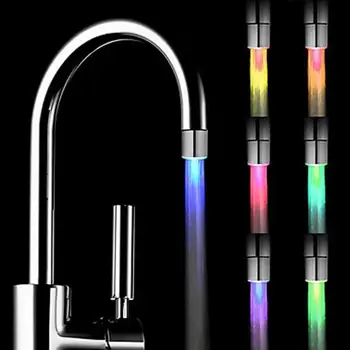 Romantický 7 Zmeny Farby, LED Svetlo, Sprcha Hlavu Vodného Kúpeľa Domov Kúpeľňa Svietiť/Home osvetlenie Denné potreby