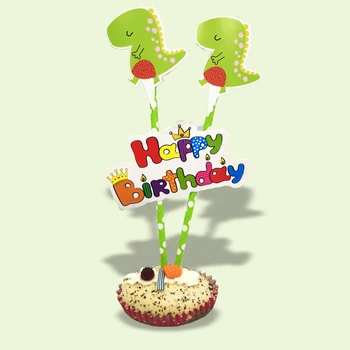 Zelená Džungľa Dinosaura Strany Obrus Doska Obrúsky Banner Tortu Vňaťou Happy Birthday Party Dodávky pre 10 Chlapcov Deti Strany