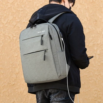 Anti theft USB bagpack 15.6 na 17inch notebook batoh pre Ženy, Mužov, školské tašky Žena Muž Cestovné Mochila