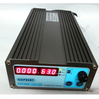 CPS-6005 spínanie DC Napájanie Dodávky 60V 5A kompaktný nastaviteľné Nastaviteľné Digitálne laboratórne napájanie