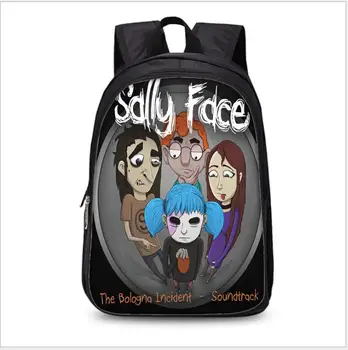 Sally Tvár Batoh Cartoon Galaxy Priestor Teenagerov Školské Tašky Ženy Muži Notebook Batoh Bežné Cestovné Batoh Detský Knihy Tašky