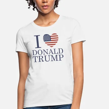 Som Rád, Donald Trump Žien T-Shirt