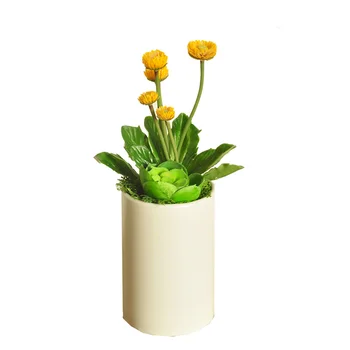 INDIGO -5 Kvety Fialové Púpava Púštne Rastliny Umelé Sukulentných Rastlín Stôl Dekorácie Pozadí DIY Výrobku Doprava Zdarma