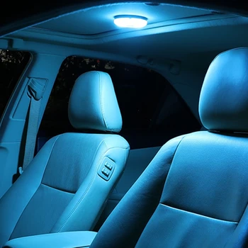 Auto Troch farieb Prepínateľné Svetla na Čítanie Auto Interiéru Svetlo Strechy Magnet Lampa MOL