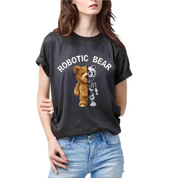 Big Patch Robot Medveď Železa-Na Škvrny Na Oblečení Cool Tepelné Nálepky Pruhy Na Oblečenie žehličky Na Prenos DIY Kotúča, Pre Textílie