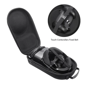 Pevný EVA Tašky Chrániť Kryt Úložný Box puzdro Puzdro pre Oculus Rift S PC-Powered VR Herné Headset Príslušenstvo