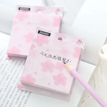 2 ks Sakura kvet sticky note 80 listov cherry blossom Pink farba záznam memo pad darček Písacie potreby Kancelárske Školské potreby A6455