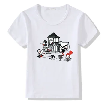 Móda Tlačiť T-shirt Pre Deti Baby Design T shirt Príležitostné Letné Topy Vtipné Tričko CT-2001