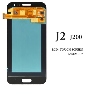 1PCS lcd Pre J2 J200F J200M J200H J200Y LCD Displej Digitalizátorom. Dotykový Displej Montáž j2 j200 LCD