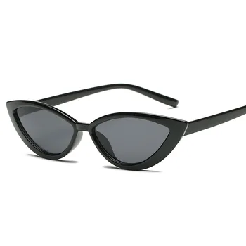 Nové slnečné Okuliare Ženy Retro Malé Čierne Transparentné Čierna 2020 Trojuholník Vintage Lacné Slnečné Okuliare Červené Žena UV400