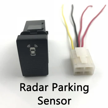 Pre Veľký Múr C20R Hmlové Svetlo LED Fotoaparát Záznamník Monitor Radar Parkovací Senzor Chvost Brány Prepnúť Tlačidlo s drôtom