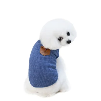 Dog T Shirt Vesta Bavlna Jar Psa Oblečenie Pre Malé Psy Chihuahua Mikina Lete Pevné Vrecku Oblečenie