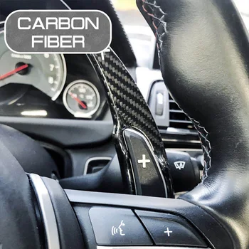 Carbon Fiber Volante Vozidla Rozšíriť Pádlo Radiacej Zahŕňa Auto Samolepky Pre BMW M2 M3 M4 M5 M6 X5M X6M