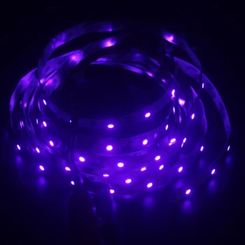 1M UV Svetlo LED Pásy 395-405nm LED 3528 SMD č.-Vodotesný/Nepremokavé Loď Pásy Lampa