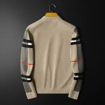 Jeseň/Zima 2020 mužov sveter sveter bežné sveter pánske svetre slim fit Joker bunda