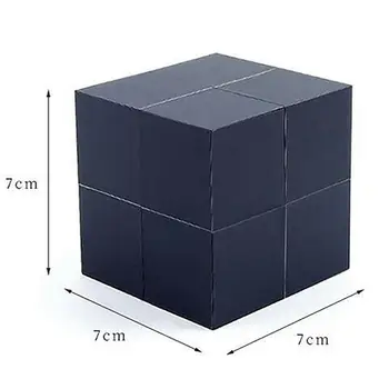 Kreatívne Cube Design Krúžok Box Úložný Prípade Svadobné Šperky Zobraziť Držiteľ Darček