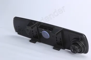 Auto Spätné Zrkadlo videorekordér Auta DVR Videokamera G-Seňor infračervené Nočné Videnie 2,7 palca 120 stupňov širokouhlý objektív