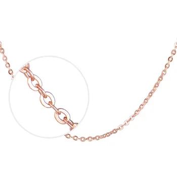Valentínsky darček módne šperky malé reťazca náhrdelník O reťazca doprava zadarmo doprava zadarmo