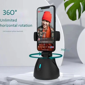 Smart Stúpenec Gimbal 360-stupeň Mobilný Telefón Stabilizátor s Rozpoznávanie tvárí, Sledovanie Vrátane batérie