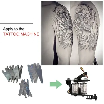 24PCs Tetovanie Stroj Odolné Diely Shader Opravy Konvenčných Kontakt Pramene Nastaviť 3 Typy Profesionálne Tetovanie Dodávky Súpravy