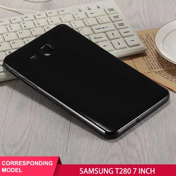 SZOXBY Pre SAMSUNG Galaxy Tab 7 Palcový SM-T280/T285 TPU Tablet Anti-Jeseň Shockproof Umývateľný, puzdro