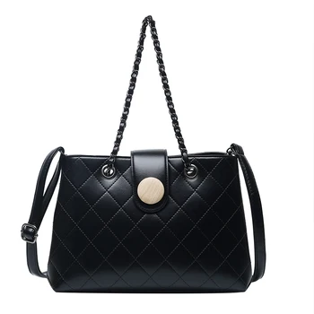 Luxusná taška Módu veľkú kapacitu, kožené rhomboid ramenní taška pre ženy 2020 peňaženky a kabelky crossbody tašky pre ženy