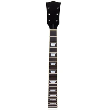 22 Pražcov Elektrická Gitara Javorový Krk Rosewood Hmatník Čierne Prevedenie pre Gibson Les Paul LP Gitary