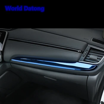 Interiéru vozidla Radenie Panel Kryt z nerezovej ocele Odlievanie trim 2 ks na Honda CRV CR-V roku 2017 2018 2019