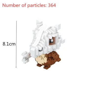 39 štýly Pokemon bloky malé častice mini budovy montovanej Pikachu LegoED hračka vzdelávacie hračky