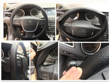 Auto Styling Anti-slip volant, kryt Pre Hyundai Akcent 3 Elantra GT i20 ix25 i30 1 2 3 ix35 ix55 Kona Nexo Príslušenstvo