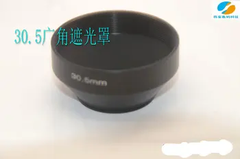 30.5 mm Kovové širokouhlý Objektív Kapucňou pre 30.5 mm objektív filter Digitálneho fotoaparátu S Sledovacie číslo
