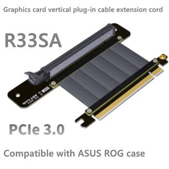 Grafická karta predlžovací kábel PCIE3.0x16 vertikálne plug-in kábel pre ASUS ASUS ROG hráč Kráľovstvo Thunder Krídlo