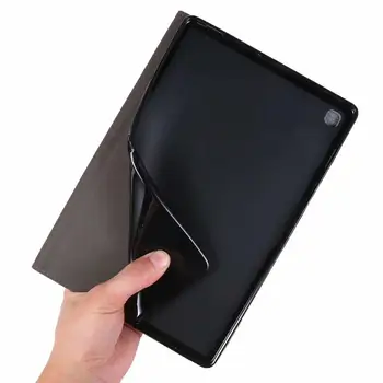 Mäkké Tablet Kryt pre Samsung Galaxy Tab S5E Prípade T720 T725 10.5 Palcový Tkaný Dizajn Kože PU Kožené Stoja Späť Shell Funda+pero