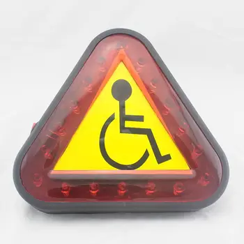 Elektrický vozík upozornenie svetlo mobility scooter výstražné svetlo upozornenie svetlo pre mobilitu skútre