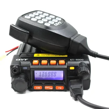 QYT KT-8900 Dlhý Rad Mini autorádia Dual Band Originálne Mobilné Rádiové Vozidle Namontované Vysielač Rádio CB vysielačku