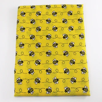 50*145 patchwork vytlačené polyester&bavlnená tkanina pre Tkanivo Deti posteľná bielizeň bytový textil pre Šitie Tilda Bábiku,50424